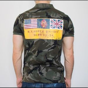 Ralph C417b Lauren Edition E8956 Black Shirt Military Canada PkXZTOui